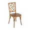 Flash Furniture Brooklyn Commercial Grade Pecan Solid Wood Stackable Dining Chair with Intricate Back Detail ZH-8100-5-PEC-GG - alternate 1